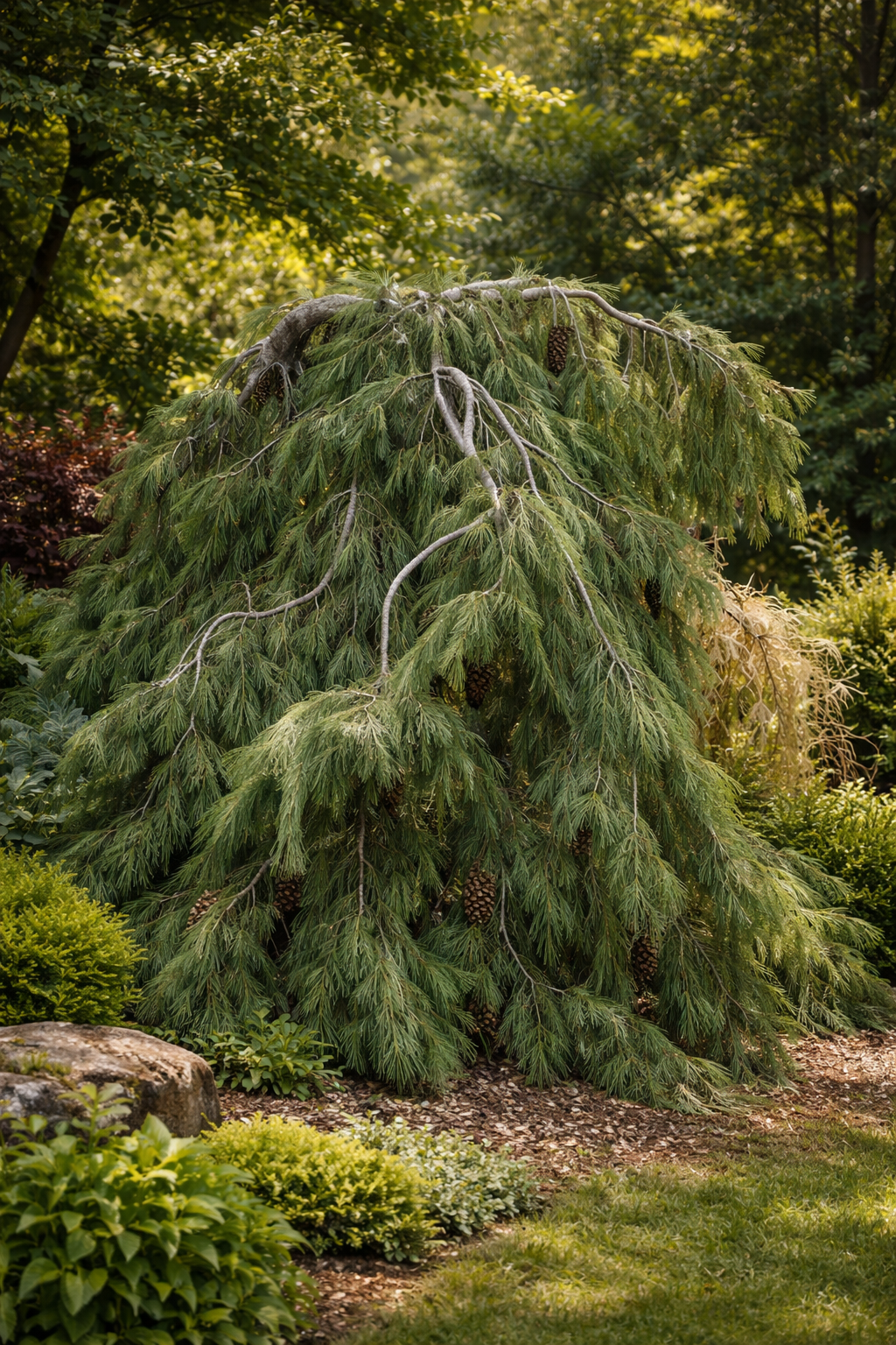 Pinus strobus 'Pendula'