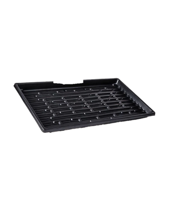 Plateau pour micro-pousses  10″ x 20″ x 1,25″  - Double épaisseur sans trous — photo sur fond blanc