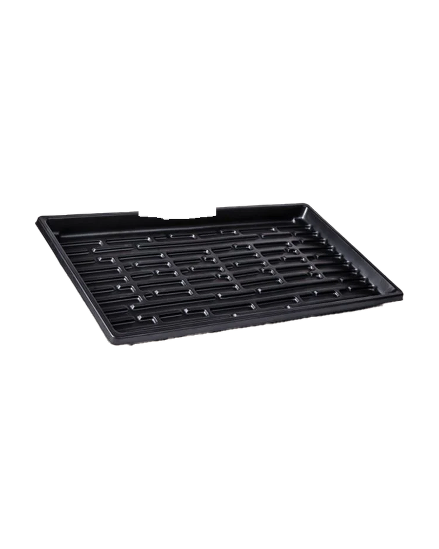 Plateau pour micro-pousses  10″ x 20″ x 1,25″  - Double épaisseur sans trous — photo sur fond blanc