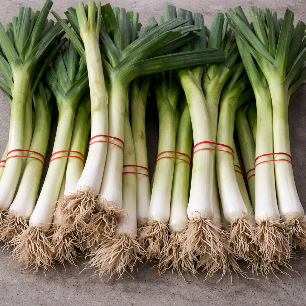 Organic 'King Richard' Leek