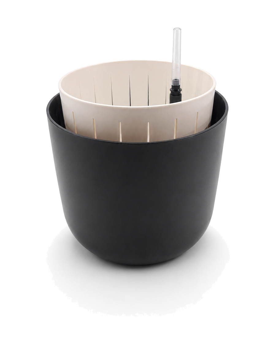 Pot auto-arrosant Tolita — photo sur fond blanc