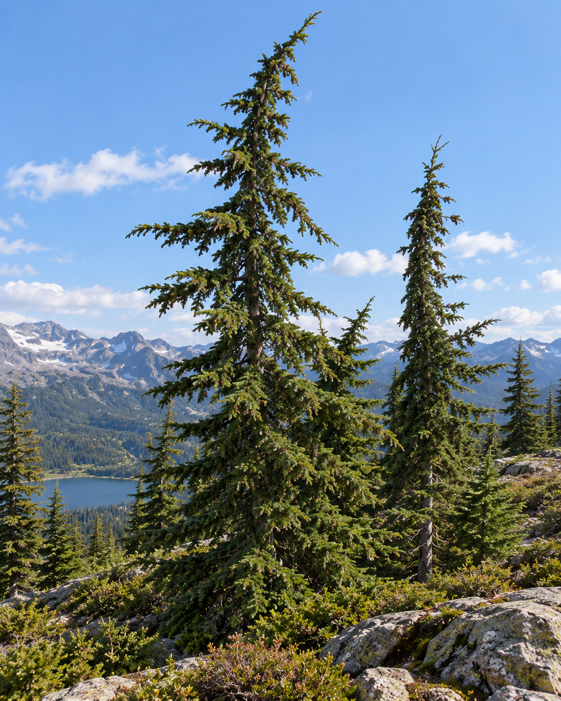 Pruche subalpine (<em>Tsuga mertensiana</em>)