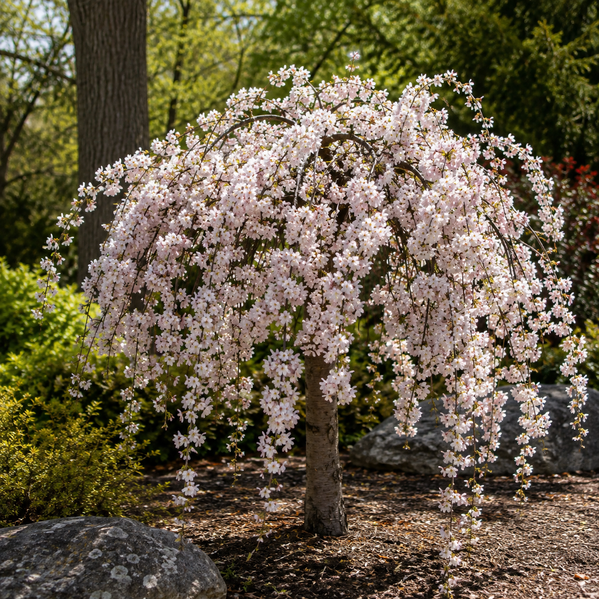 Prunus 'Snow Fountains'