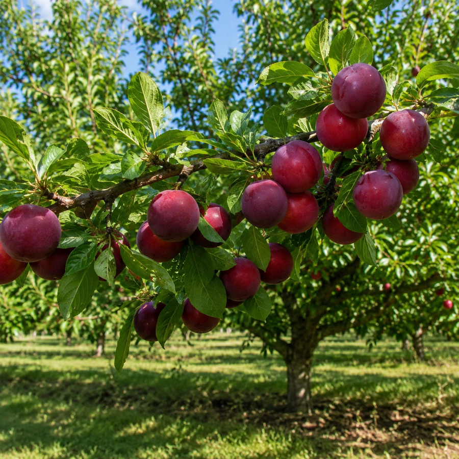 Prunus domestica 'Santa Rosa'