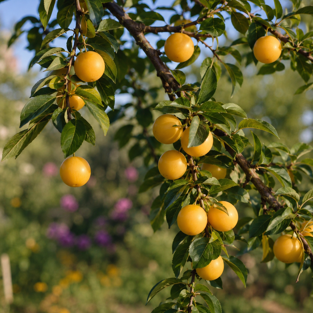 Prunus domestica 'Brookgold'