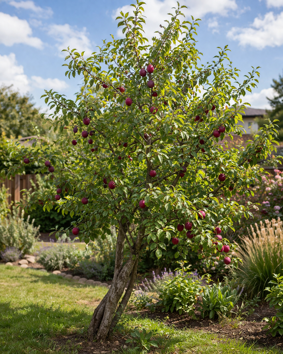 Prunus domestica 'Brookred'