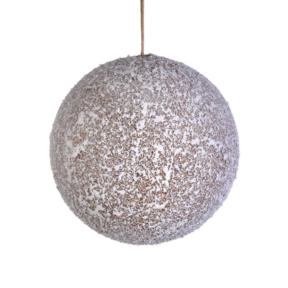 Boule Givrée  Beige  4.75"