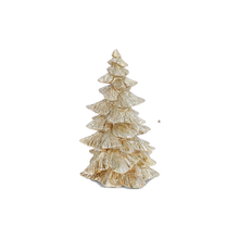 Sapin de Noël pailleté – Doré – 5,75 po