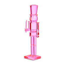 Casse-noisette décoratif fluo – 11,5 po — Rose — vue individuelle sur fond blanc