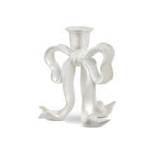 Chandelier de Noël à boucle – Blanc nacré – 6,5 po