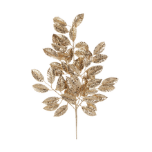 Branche décorative de feuilles dorées – 30 po — Default Title — vue individuelle sur fond blanc