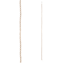 Guirlande de Noël à bijoux — Doré — 6 pi — vue individuelle sur fond blanc