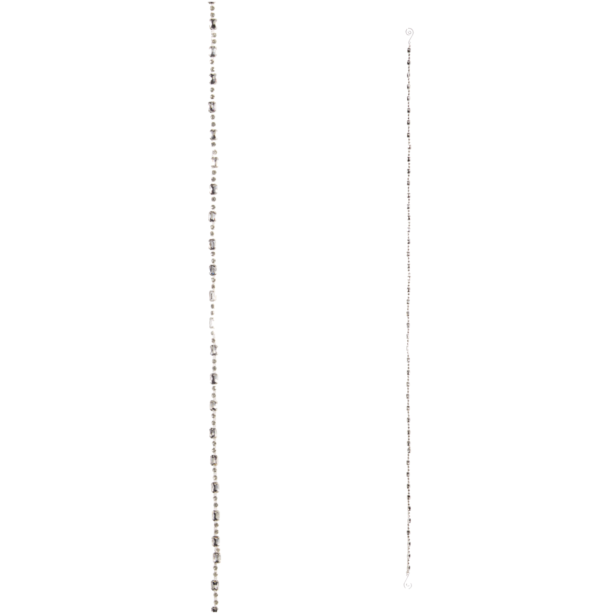 Guirlande de Noël à bijoux – Argent