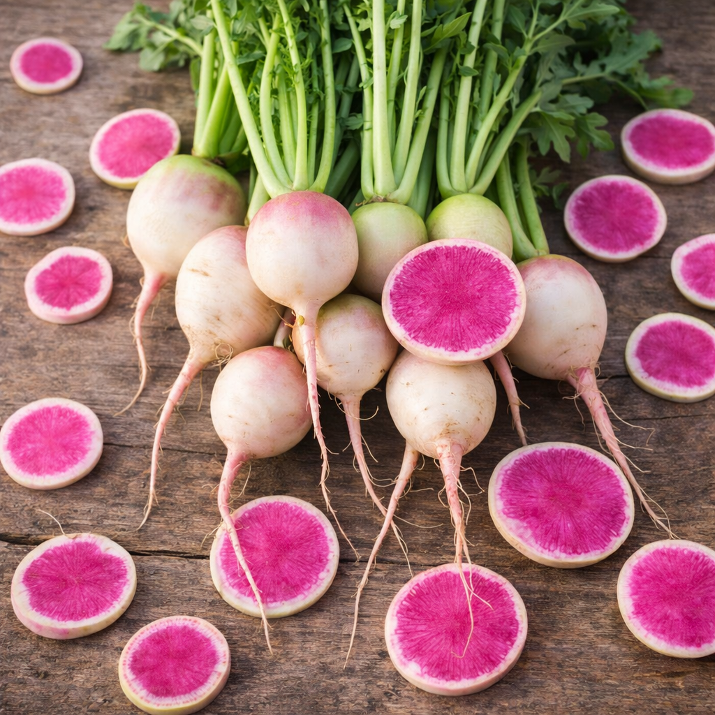 Organic 'Watermelon' Radish