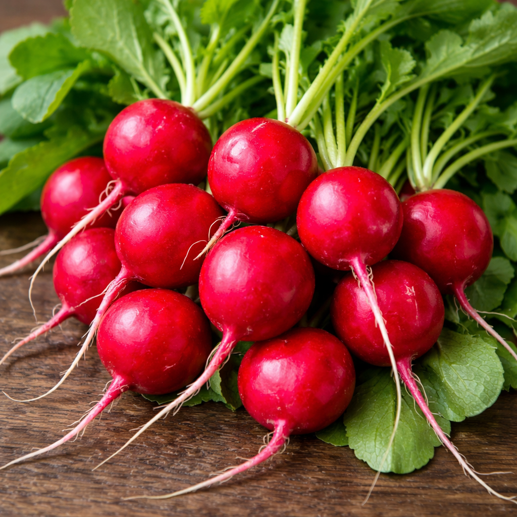 Organic 'Raxe' radish