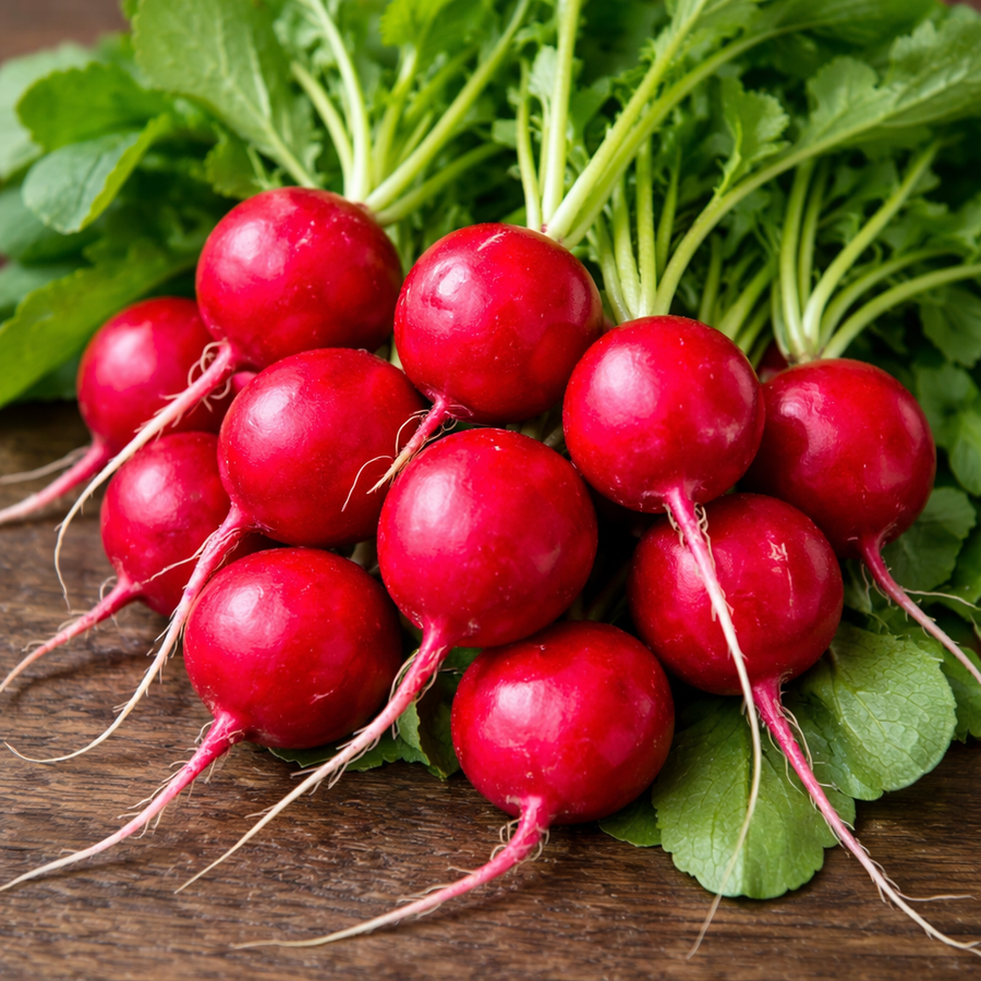 Organic 'Raxe' radish