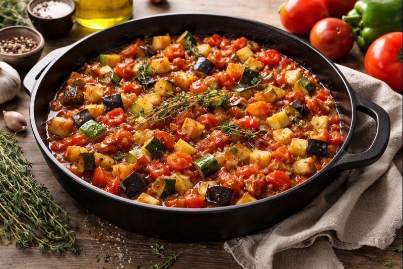 Ratatouille du potager