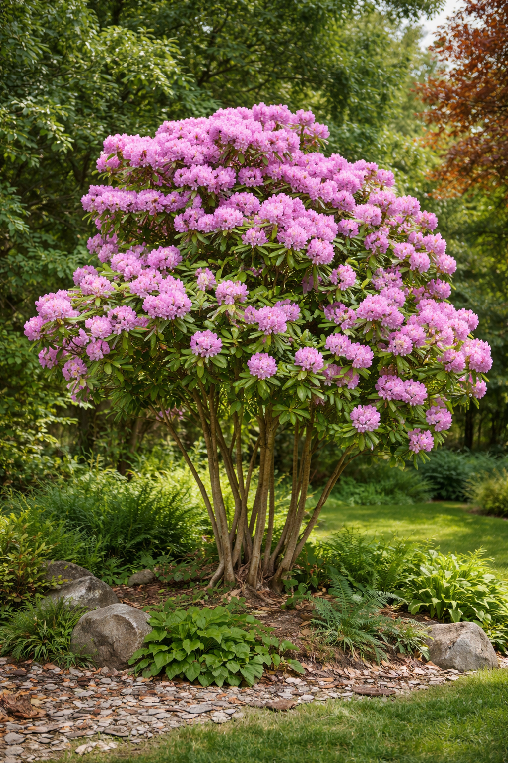 Rhododendron 'English Roseum'