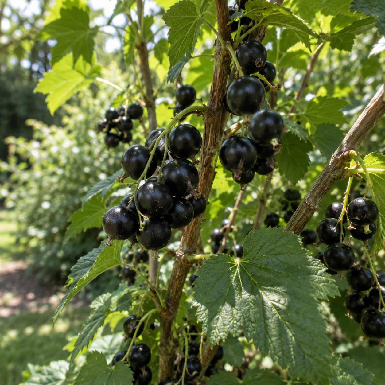 Ribes nigrum 'Ben Tirran'