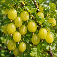 Ribes uva-crispa 'Hinnonmaki Jaune'
