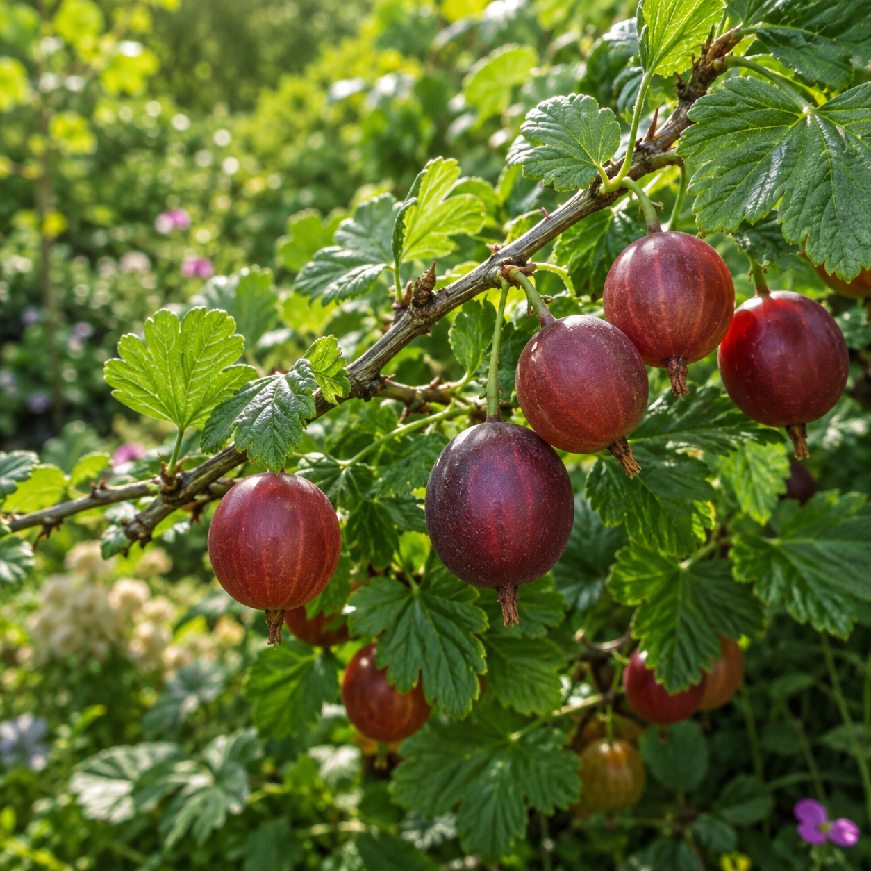 Ribes uva-crispa 'Little Ben'