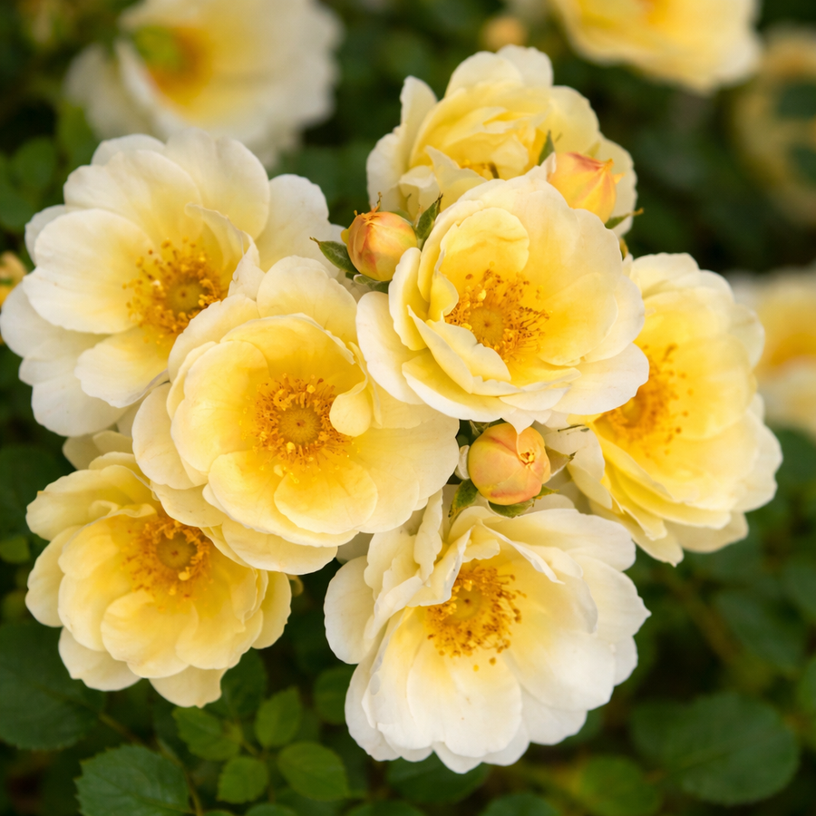 Rosier couvre-sol 'Sunshine Happy Trails'