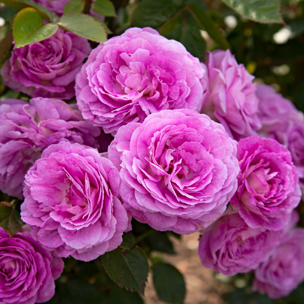 Floribunda rose 'Arctic Blue'