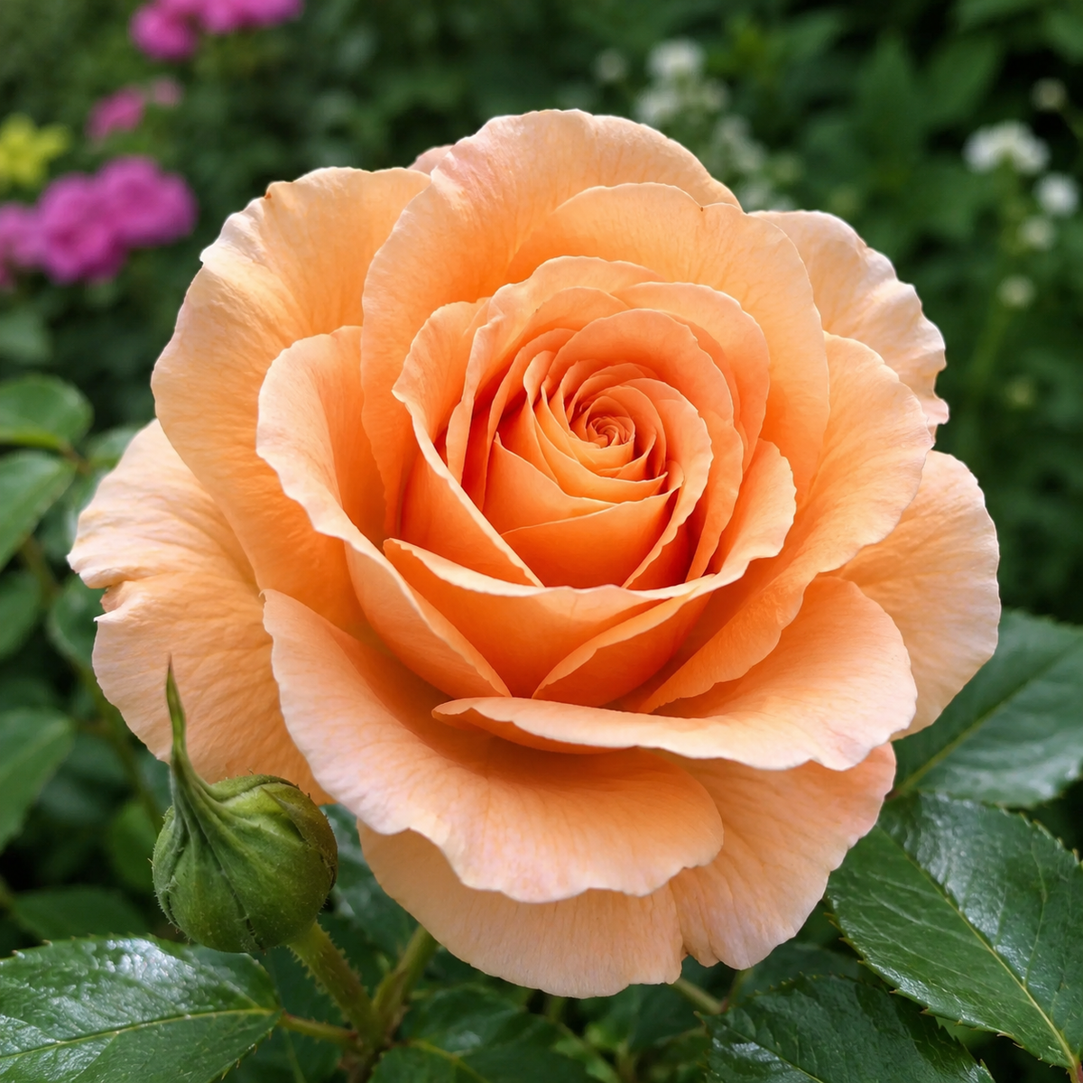 Rosier floribunda ‘Catherine Hershey’ (Rosa)