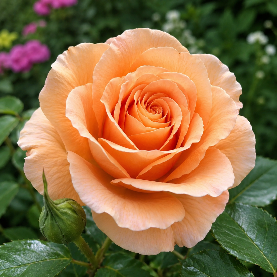 Rosier floribunda 'Catherine Hershey'