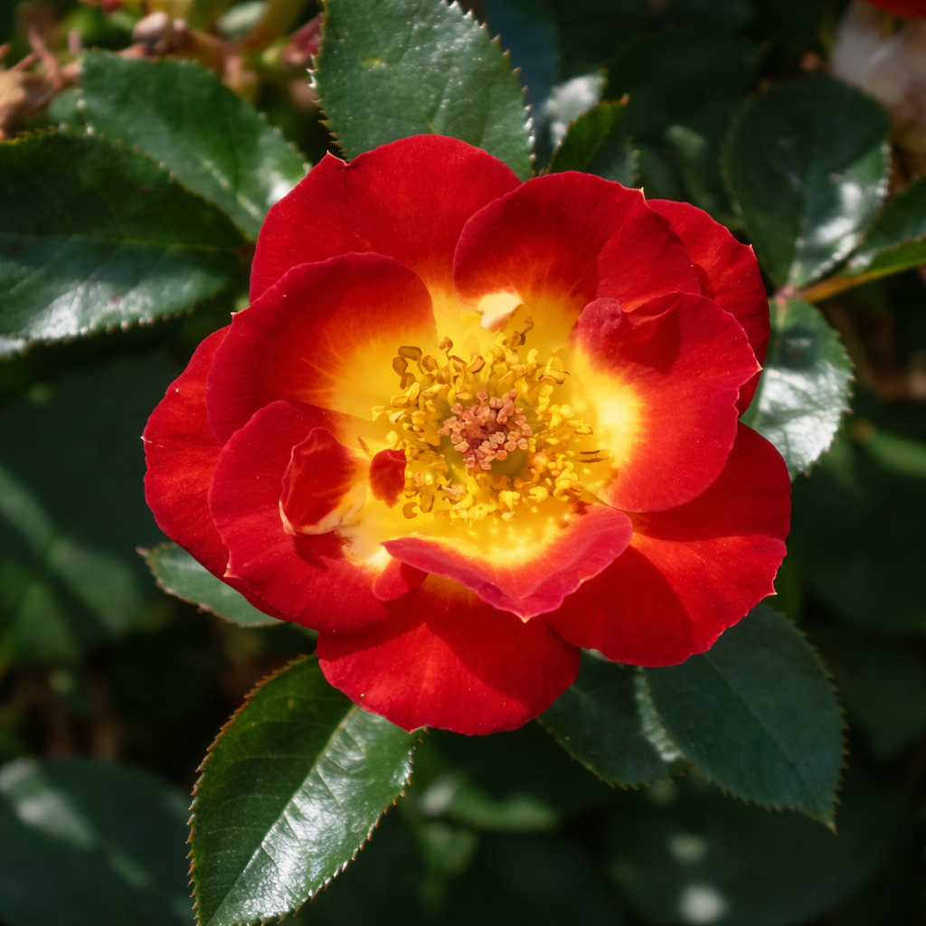Rosier miniature 'Hot & Sassy'