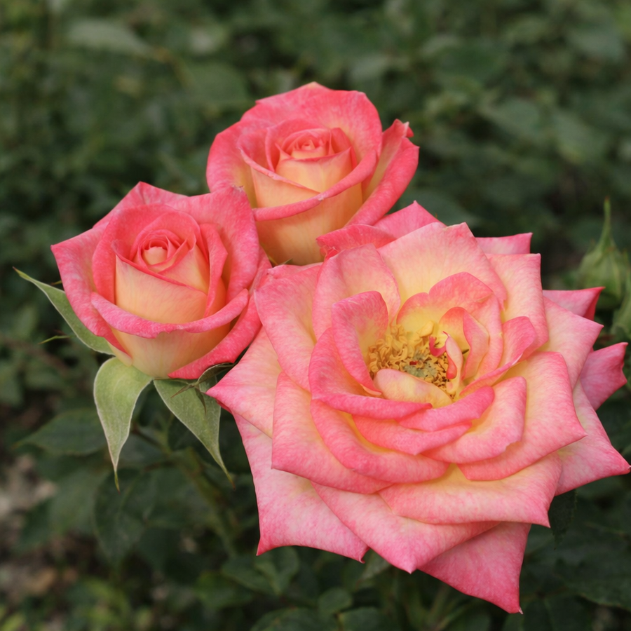 Miniature rose bush 'You're The One'