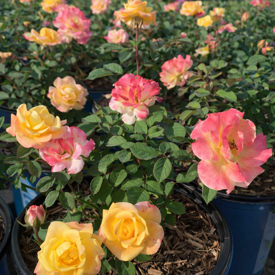 Hardy rose 'Gumball Machine'