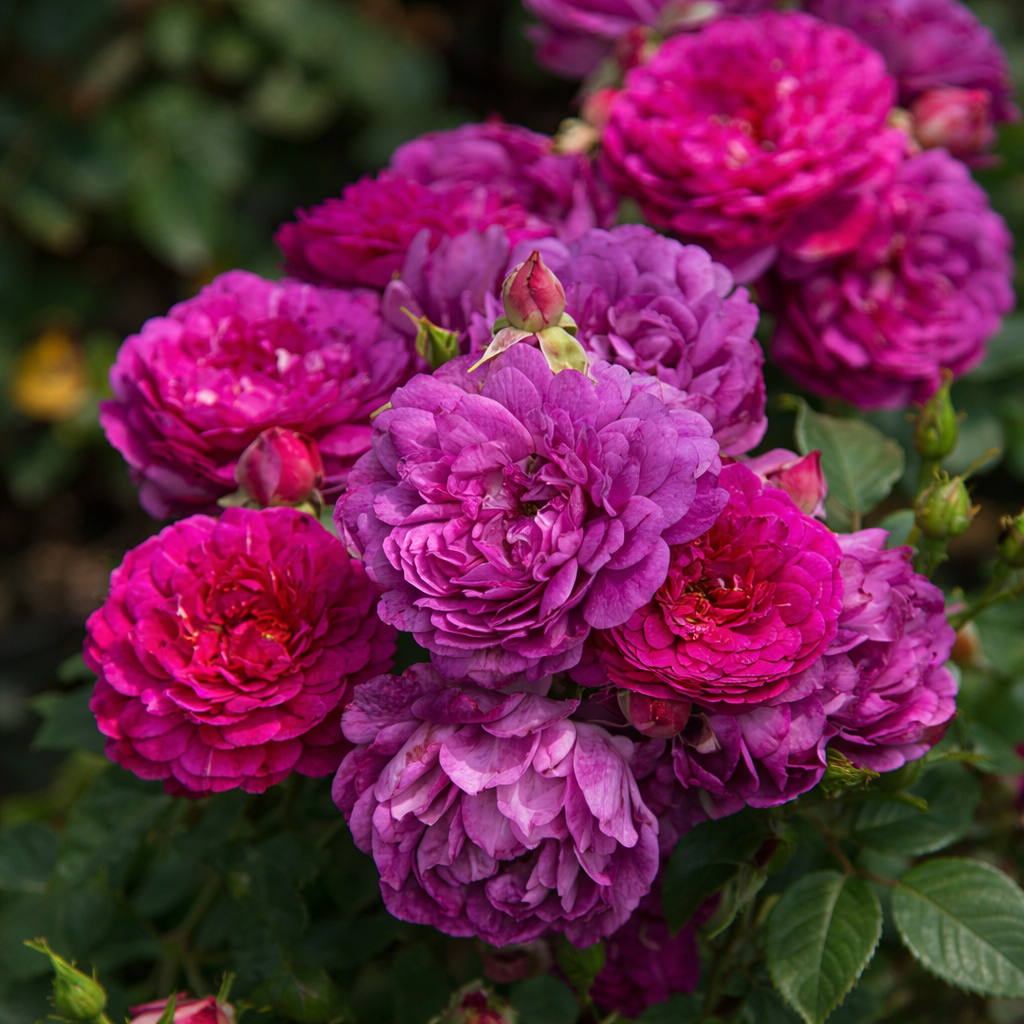 Rosier rustique 'Sultry Night'