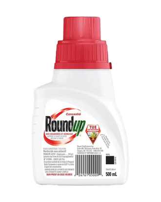 Round Up - Herbicide non sélectif concentré 500 ml — photo sur fond blanc