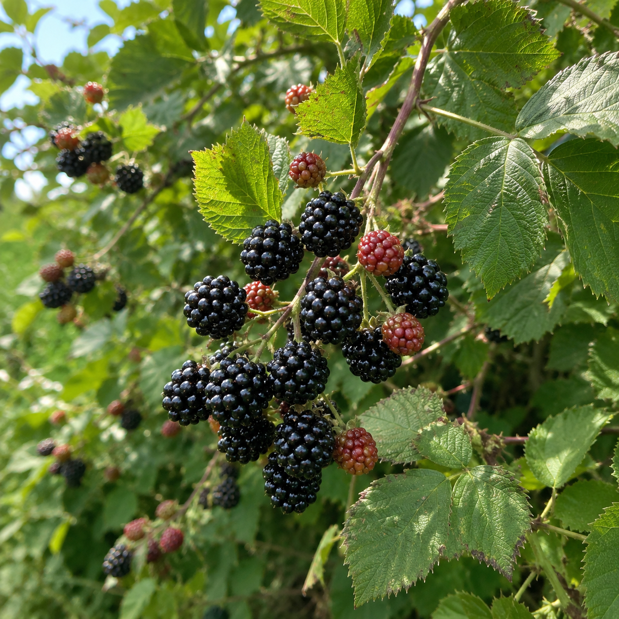 Rubus fruticosus 'Hull'