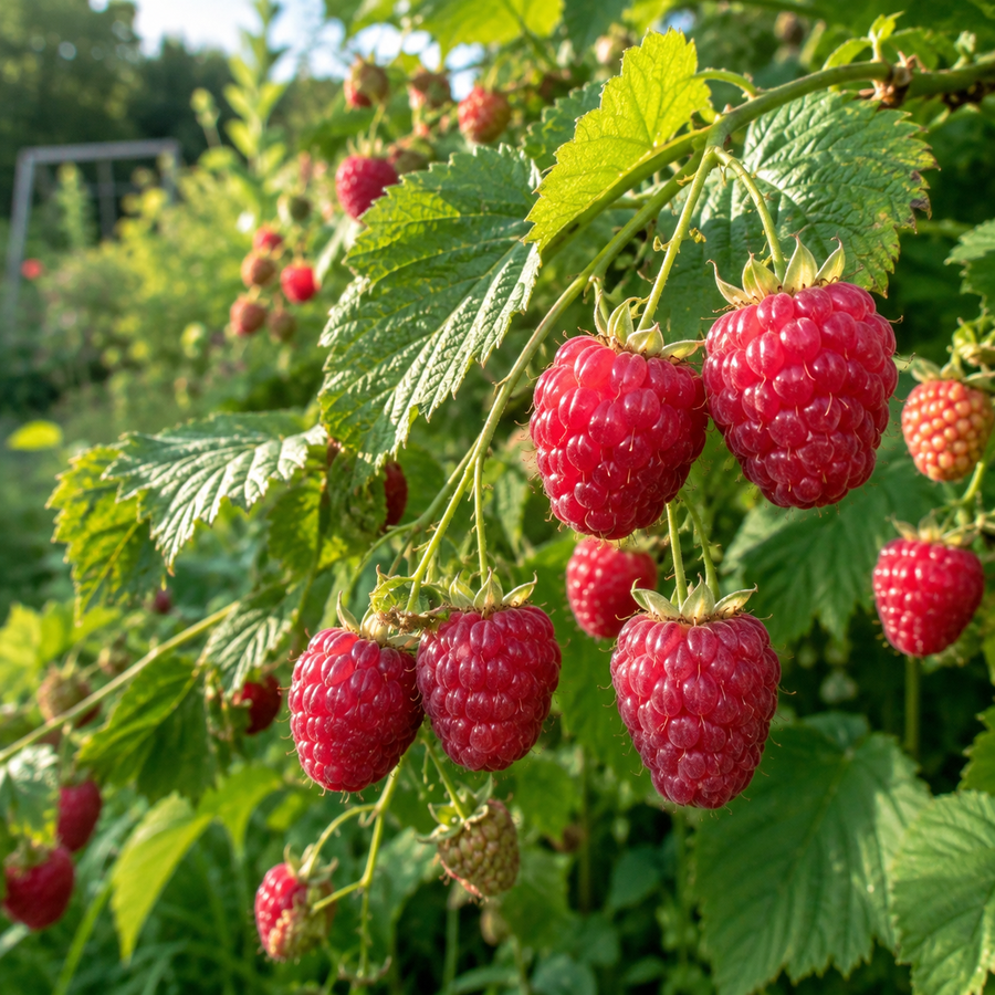 Rubus idaeus 'Autumn Britten'