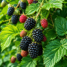 Rubus idaeus 'Bleu Nuit'