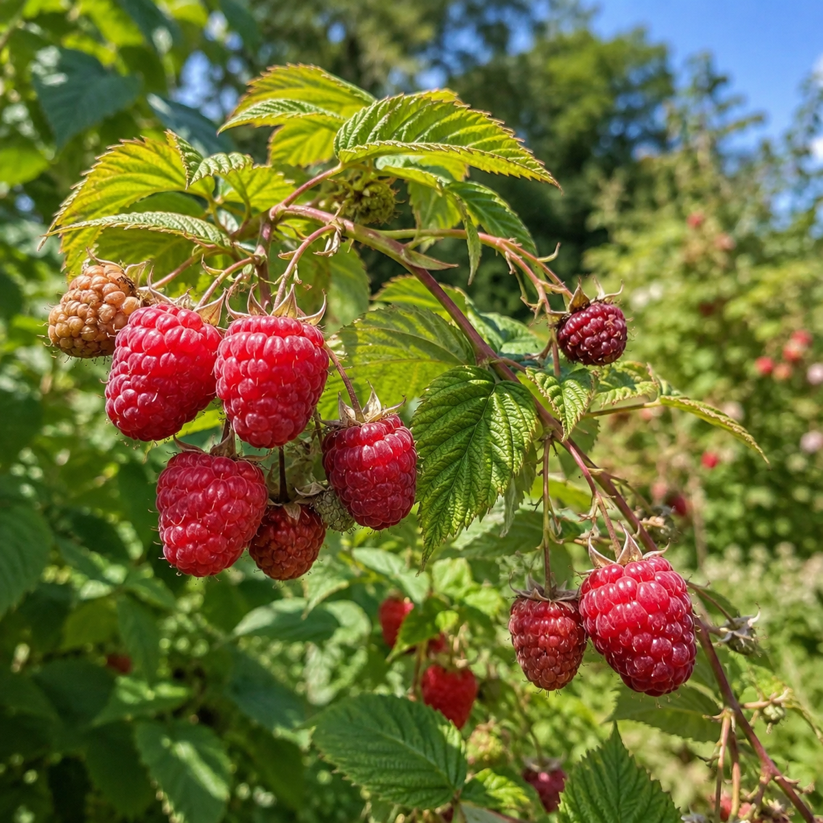 Rubus idaeus 'Eden'