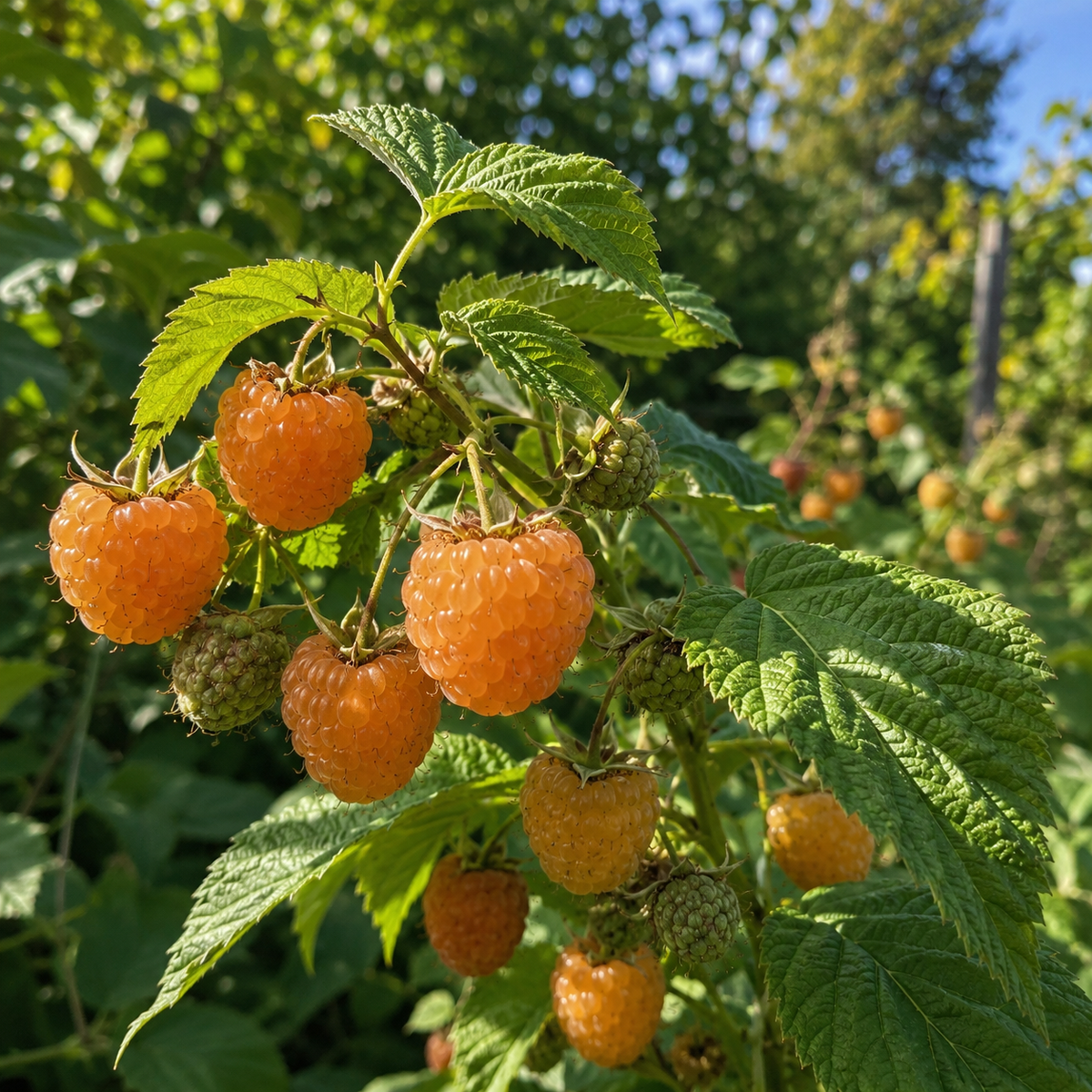 Rubus idaeus 'Honeyqueen'