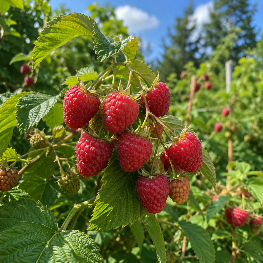 Rubus idaeus 'Niwot'