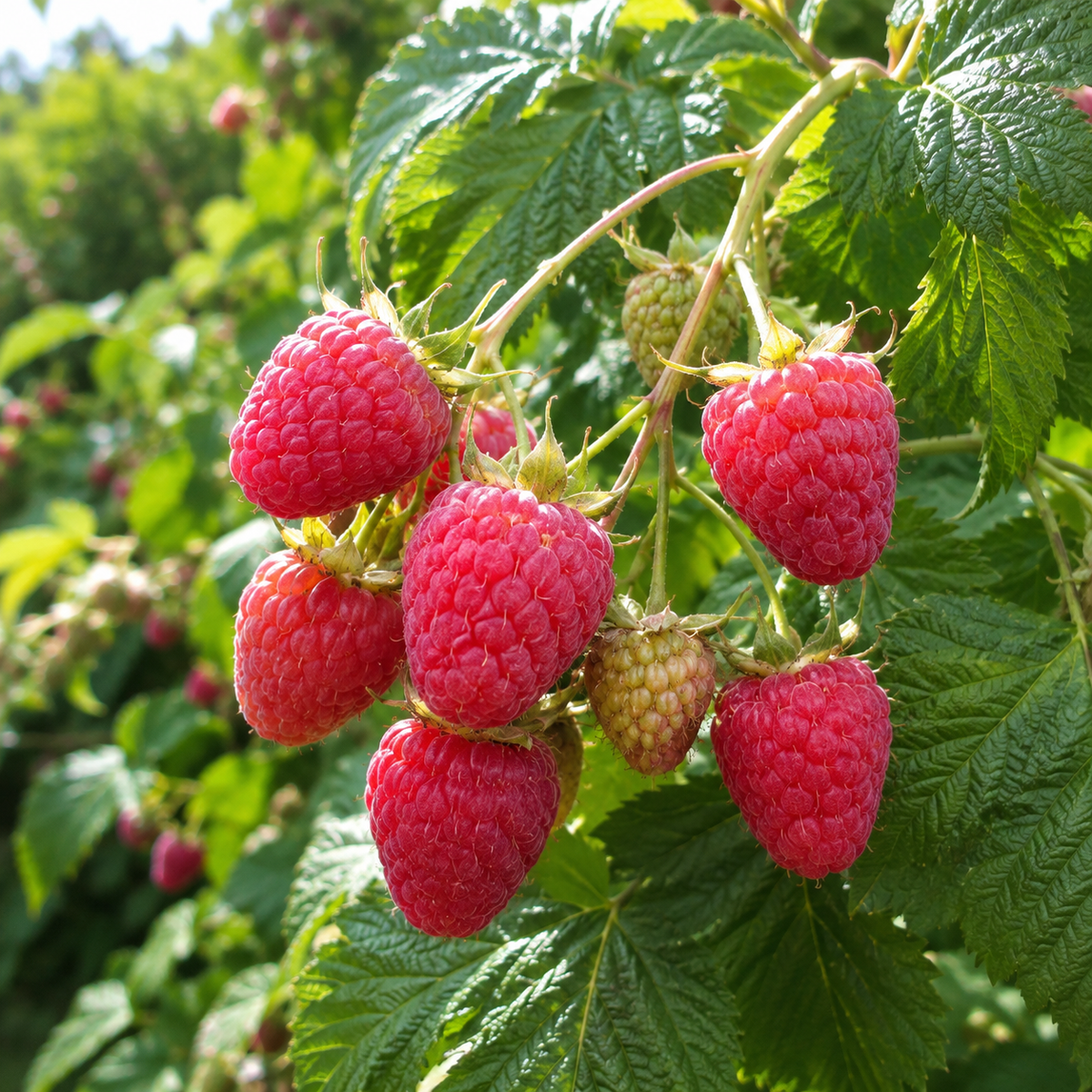 Rubus idaeus 'Octavia'