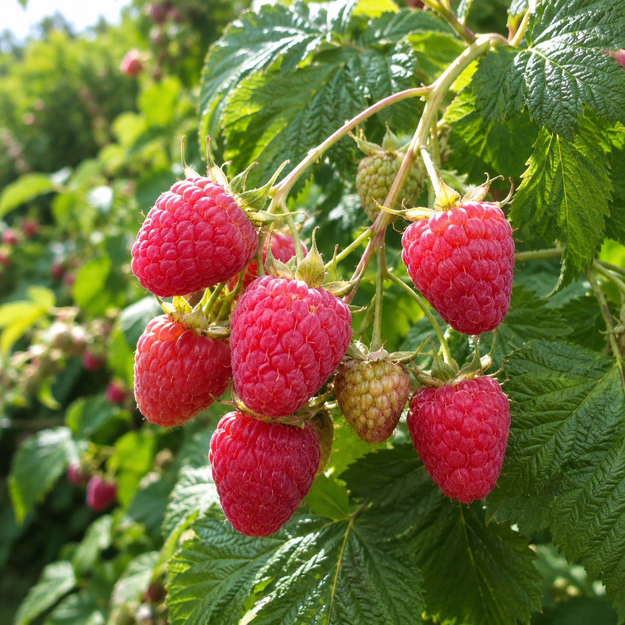 Rubus idaeus 'Octavia'