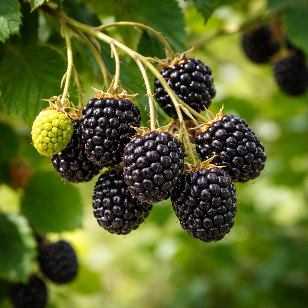 Rubus fruticosus 'Perron Noir'
