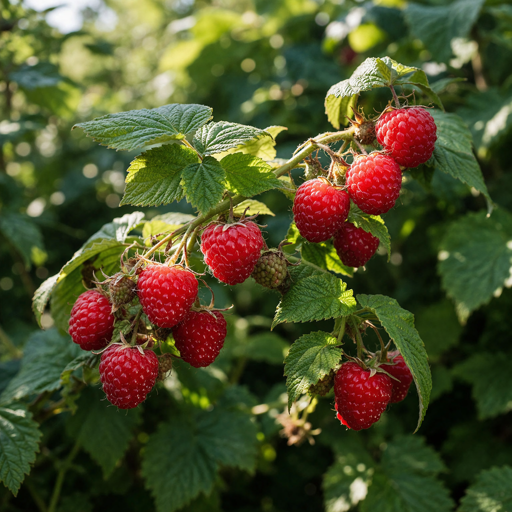 Rubus idaeus 'Festival'