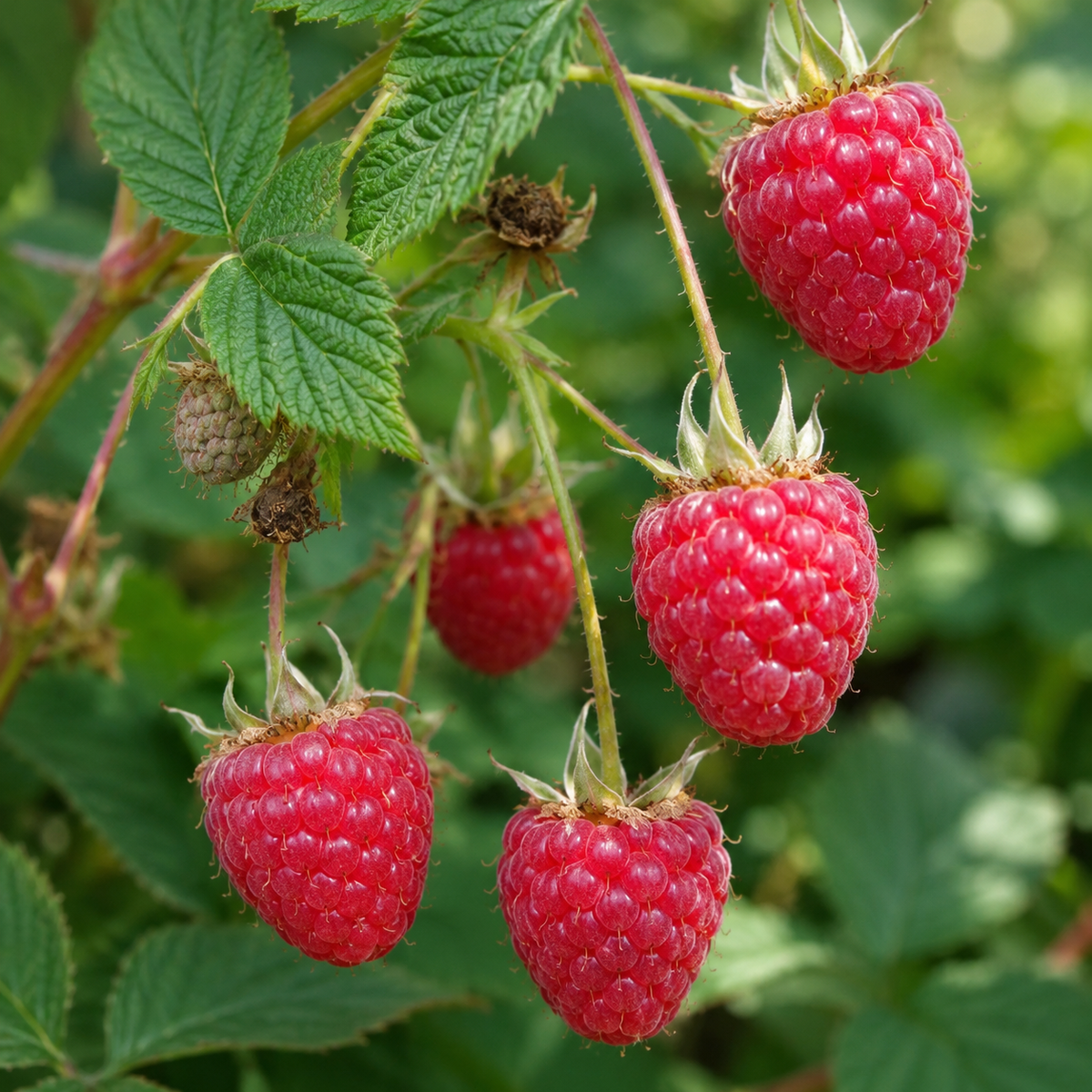 Rubus idaeus 'Red Mammoth'