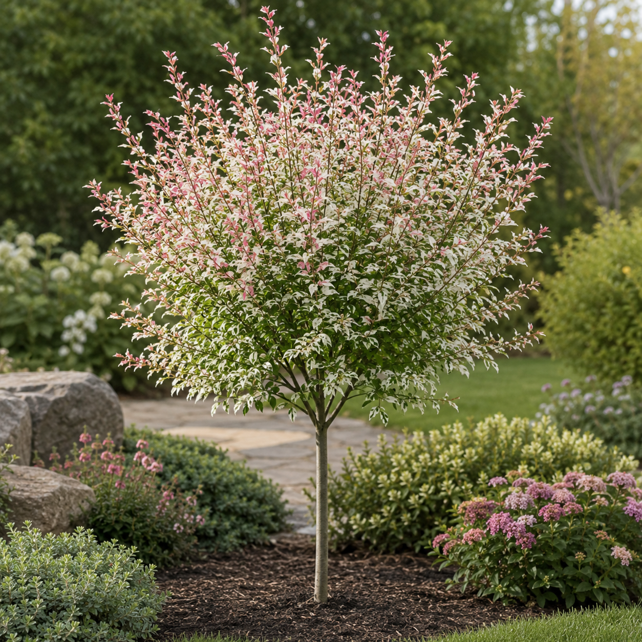 Salix integra 'Flamingo'
