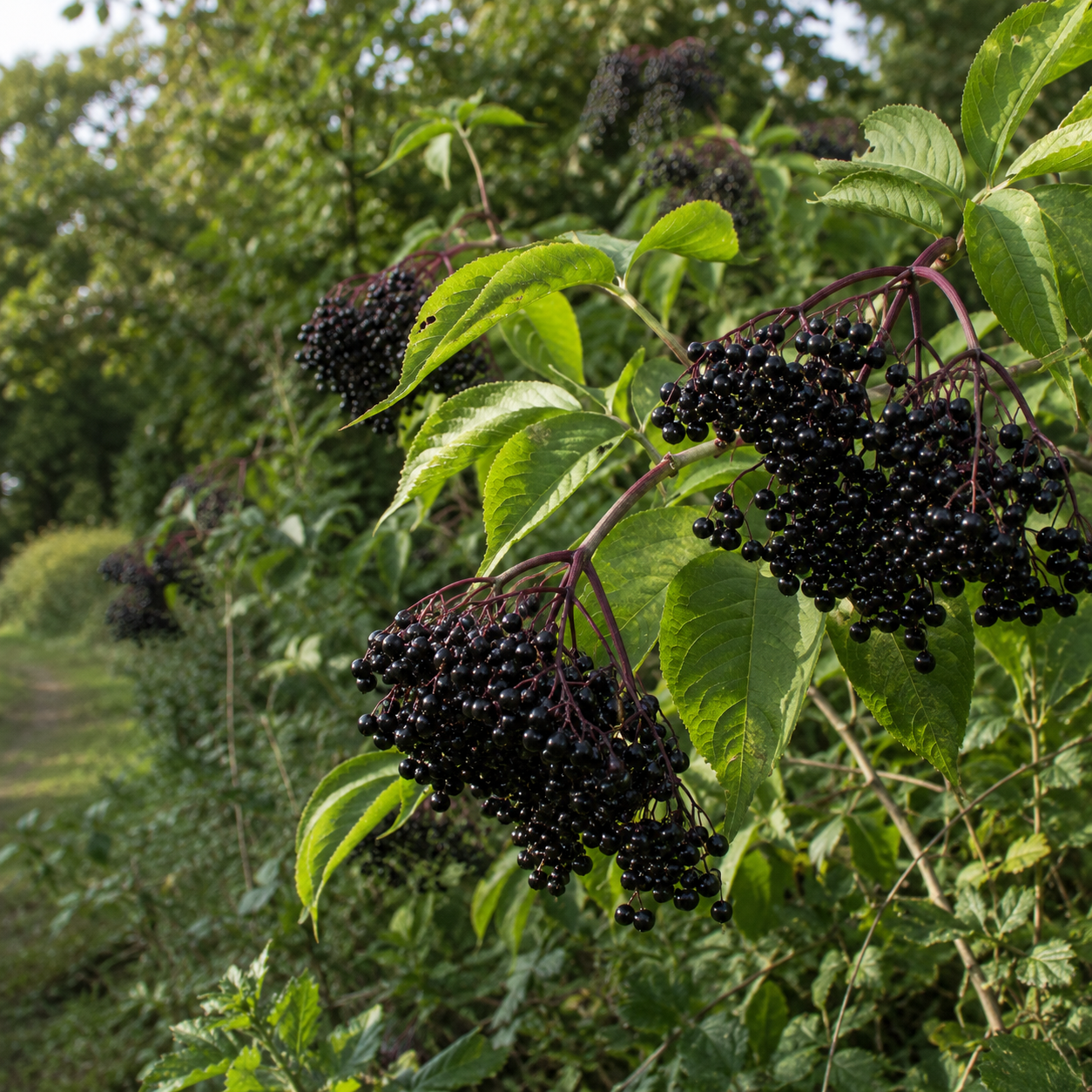 Sambucus canadensis 'Johns'