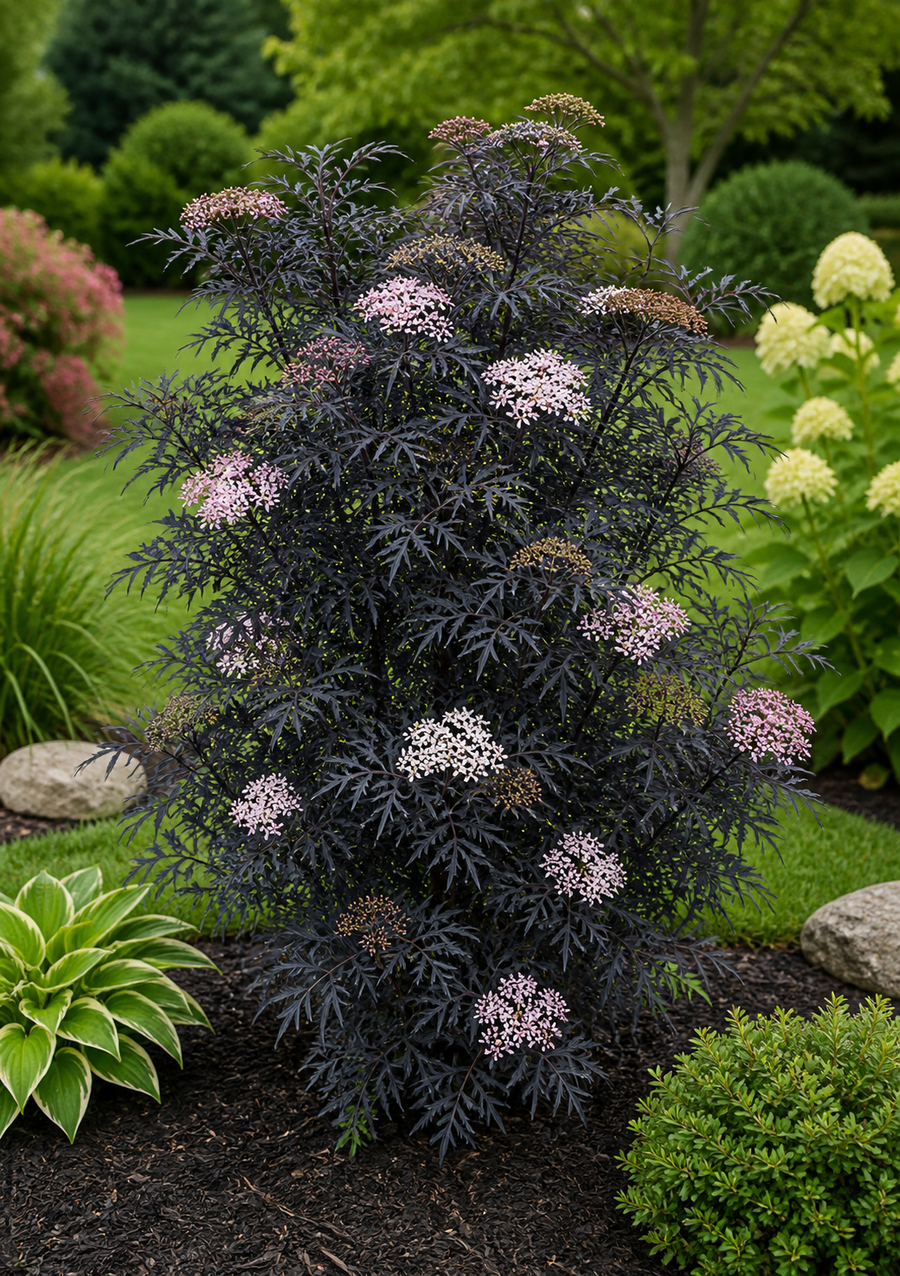 Sambucus nigra 'Black Lace'