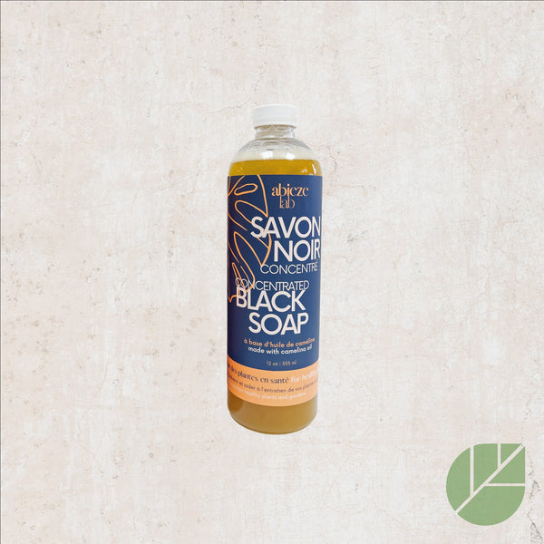 Abieze Lab concentrated black soap - Natural care for plants and