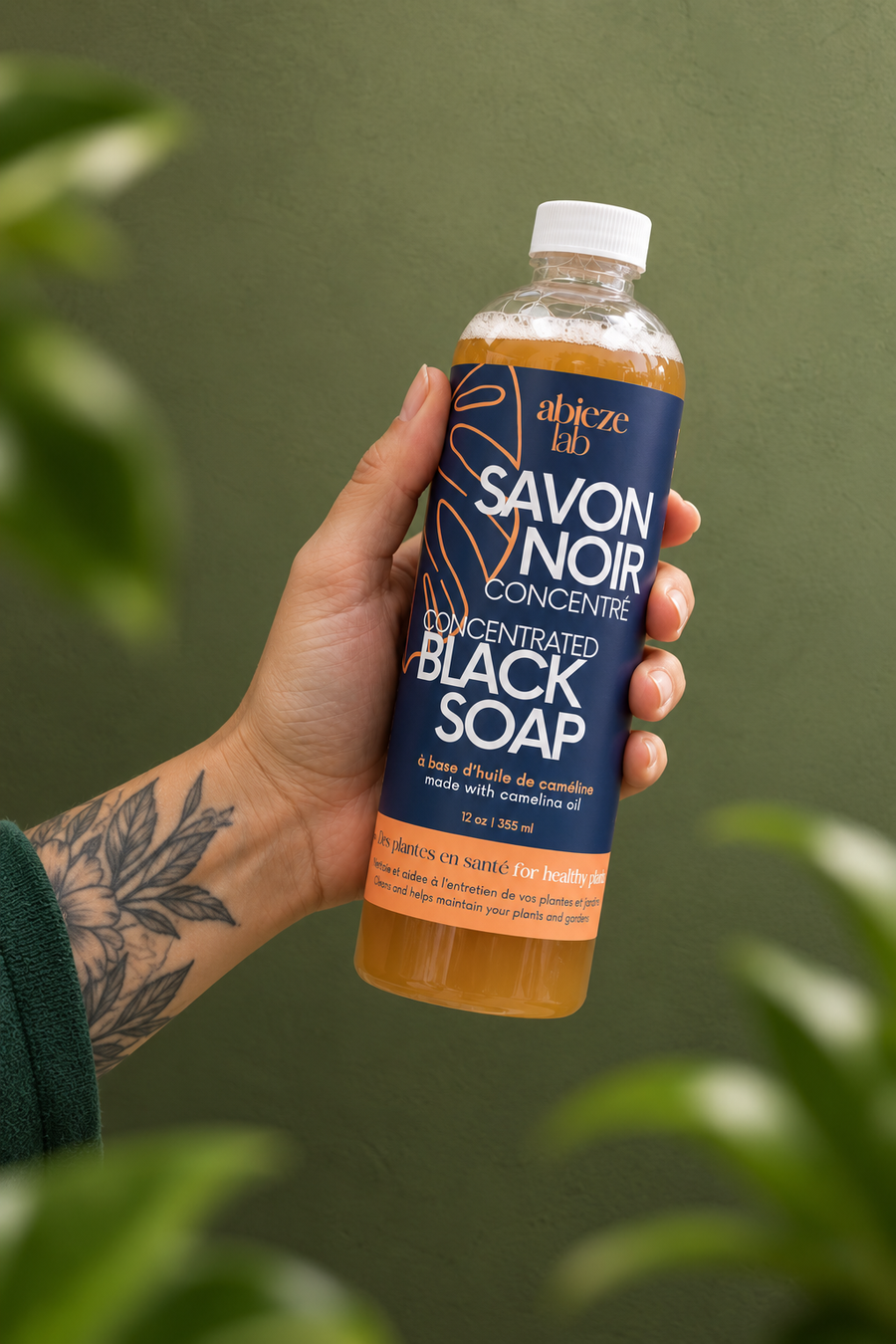 Savon noir concentré Abieze Lab